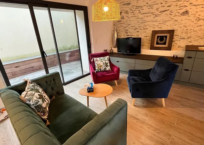 Maison Pour 5 Personnes Proche Aeroport De Nantes בית נופש